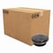 Gen Food Container, 16 oz, 6.29 x 6.29 x 1.96, Black/Clear, Plastic, 150PK FCPP-BC-16RND - alternate 1